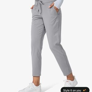 NWT Stylish Women's Gray Jogger Pants